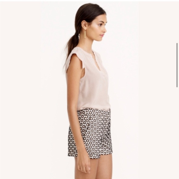 NWT J. CREW Punched Out Eyelet Shorts Size 2 - Picture 3 of 12